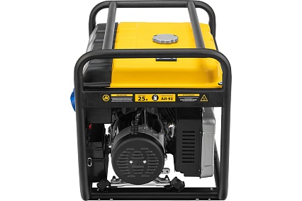 Бензиновый генератор Denzel PS 70 EA, 7,0 кВт, 230В, 25л 946894