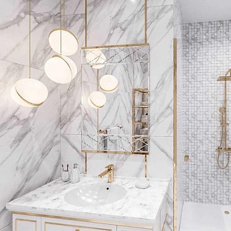 Коллекция плитки Absolut Gres White Satuario