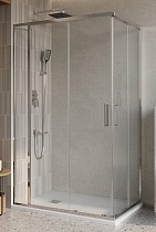 Душевой уголок BelBagno LUCE-AH-21-150/90-C-Cr 150x90 прозрачный, хром