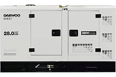 Дизельный генератор Daewoo с водяной системой охлаждения DDW 34 SSE-3
