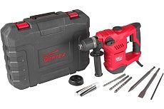 Перфоратор Wortex RH 3231 в чемодане + 2 зубила, 3 сверла RH32311111