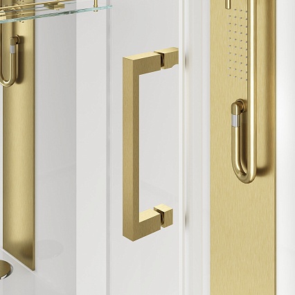 Душевая кабина Black&White Galaxy G8708G 110x80