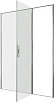 Душевая дверь Allen Brau Priority 160x200 3.31037.00 прозрачная, хром