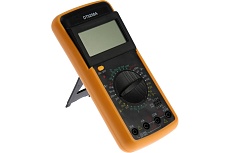 Мультиметр Тундра DT-9208А, ACV/DCV, ACA/DCA, 200-200MΩ, 20nF-200mF, 40-400 C, 200 kHz 1550213