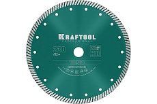 Диск алмазный отрезной турбо по бетону и кирпичу Kraftool Turbo 230х22 мм 36682-230