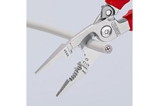 Электромонтажные клещи Knipex VDE, 6-в-1, зачистка: 0.75 - 1.5 + 2.5 мм, L-200 мм, KN-1396200SB