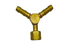 Тройник (9 мм, 9 мм, М16х1.5 левая гайка) СваркаДжет 4301020600029