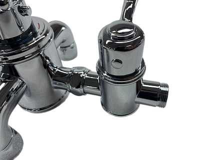 Душевая стойка Aquatek Классик AQ2563CR термостат, хром