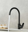 Смеситель для кухни Aquatek Ника AQ1882MB черный матовый