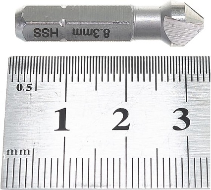 Зенковка (8.3 мм; HSS-G; 90 град; Z=3; шестигр.хв.) PROJAHN 353083