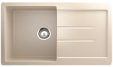 Кухонная мойка Ulgran Classic U-507-328 77 см бежевый