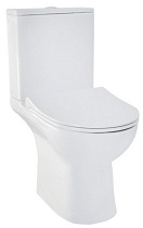 Унитаз-компакт Gural Vit Tria Slim TR24KLZ01-SL&TR02RZV01 с микролифтом