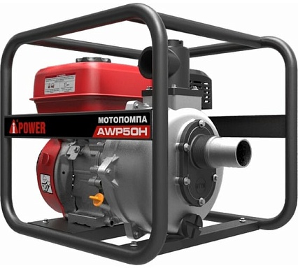 Высоконапорная бензиновая мотопомпа A-iPower AWP50H 30421