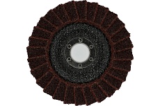 Тарельчатый нетканый лепестковый круг 125 мм Medium Orientcraft 116.00-Non-woven M
