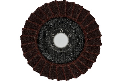 Тарельчатый нетканый лепестковый круг 125 мм Medium Orientcraft 116.00-Non-woven M