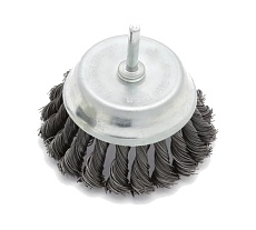 Щетка крученая чашка 100 мм для дрели Дело Техники 272500