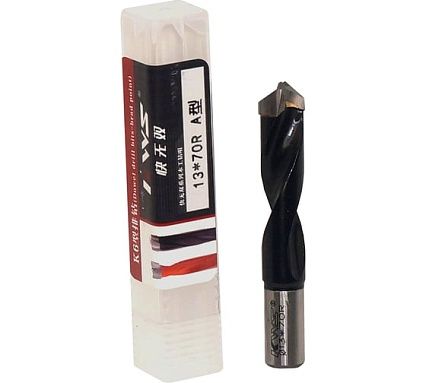 Сверло для глухих отверстий KWS HW 13х43х70 мм, Z=2, R K6 4093-05953-99993998