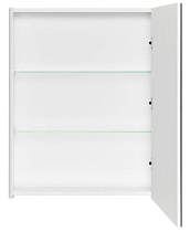 Зеркальный шкаф Акватон Беверли 65 см белый глянец