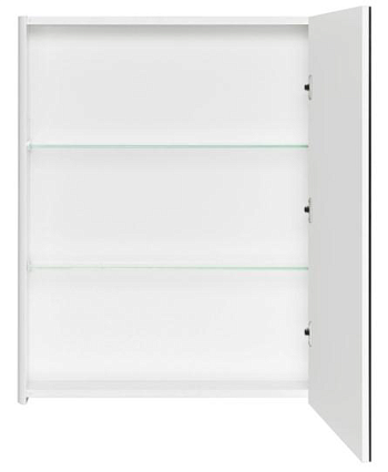 Зеркальный шкаф Акватон Беверли 65 см белый глянец