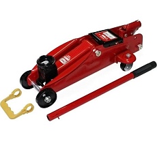 Домкрат гидравлический REDMARK подкатной, 2т высота, 135/320мм, в кейсе RM30102B