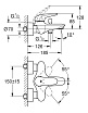 Смеситель для ванны Grohe Eurostyle 2015 Solid 23726003