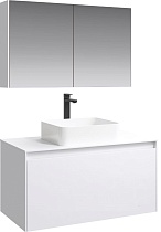 Мебель для ванной Aqwella 5 stars Mobi 100 см корпус белый