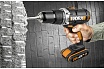 Ударная аккумуляторная дрель-шуруповерт Worx WX372.9