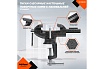 Тиски слесарные AV Steel настольные, поворотные, 60мм с наковальней AV-940406