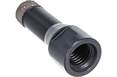 Коронка алмазная с воском по керамике и керамограниту Super Hard (16 мм; M14) Hilberg HH616