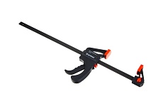 Струбцина универсальная F-образная Ермак 600x780x65 мм, пластиковый корпус 631-010