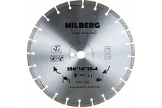 Диск алмазный отрезной сегментный Hard Materials Laser (350x25.4 мм) Hilberg HM108