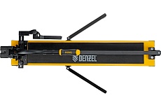 Плиткорез рельсовый Denzel 800x16мм, каретка на подшипнике, стальная станина, усиленная рукоятка-пенал 877016