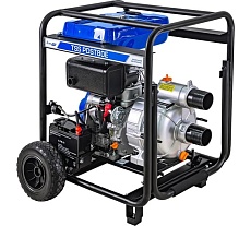 Мотопомпа дизельная ТСС TSS PDST80E с электростартом, АКБ 130151