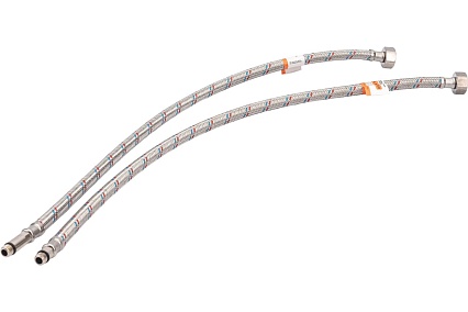 Подводка к смесителю (пара; 0.6 м; 1/2F-M10) VRT 521795
