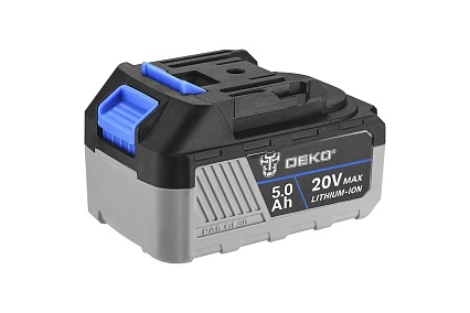 Аккумулятор Deko ST Li-ion, 20 В, 5.0 А*ч, разъём UNV 084-1074