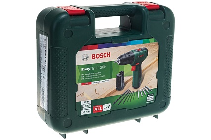 Аккумуляторная дрель-шуруповерт Bosch EasyDrill 1200, 2 аккумулятора 06039D3007