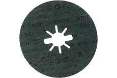 Диск фибровый R781 Prisma (25 шт; 125х22.2 мм; P36; X-Lock) Bosch 2608621794