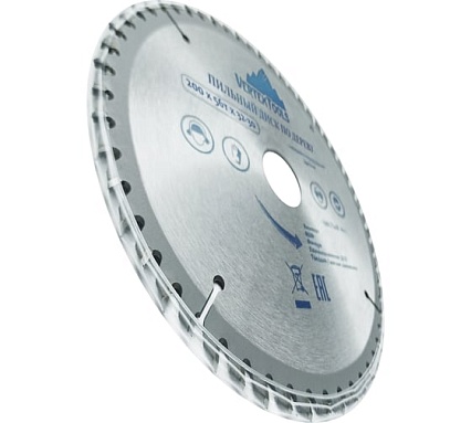 Диск пильный по дереву (200х32-30 мм; 56 зубов) Vertextools 200-56-32