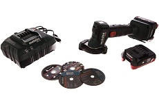 Аккумуляторная угловая шлифмашина Metabo PowerMaxx CC 12 BL 2x4.0 600348800