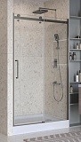 Душевая дверь BelBagno MARINO-2-BF-1-110-C-GM 110x195 прозрачная, оружейная сталь