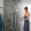 Смеситель для душа Hansgrohe Novus 71067000 внешняя часть