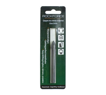 Сверло по стеклу и плитке 7 мм, в блистере Rockforce RF-37207