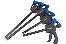 Комплект струбцин быстрозажимных Forsage 4 предмета (6 2шт, 12 2шт) F-38404(60271)