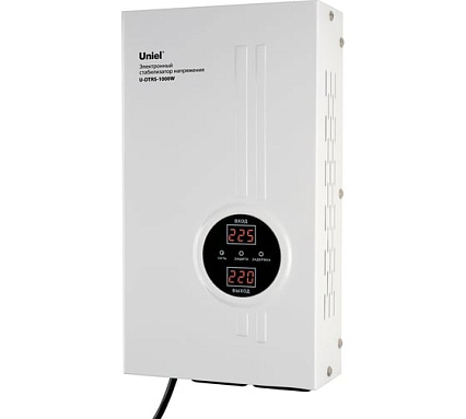 Стабилизатор напряжения ультратонкий Uniel U-DTRS-1000W UL-00010577