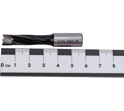 Сверло присадочное глухое 8x57x10 мм, для ЛДСП, правое WOODWORK 310.080.R