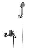 Смеситель для ванны Aquatek Европа AQ1349BGM оружейная сталь