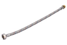 Гибкая подводка для воды НР 3/8&quot; х ВР 1/2&quot;, длина 400 мм STOUT RG008P0SIFQ3LU