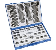 Набор метчиков и плашек 110 предметов М2-М18 метрическая резьба Car-tool CT-W0110