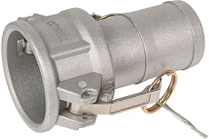 Алюминиевый камлок TITAN LOCK типа С серия EcoLine, розетка с хвостовиком 2&quot; TL200CAL-EL