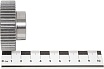Зубчатая шестерня со ступицей ISKRA M=1, Z=50 PM26050